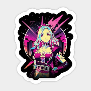 Shalltear's Allure Overlords Apparel for Elegance Admirers Sticker